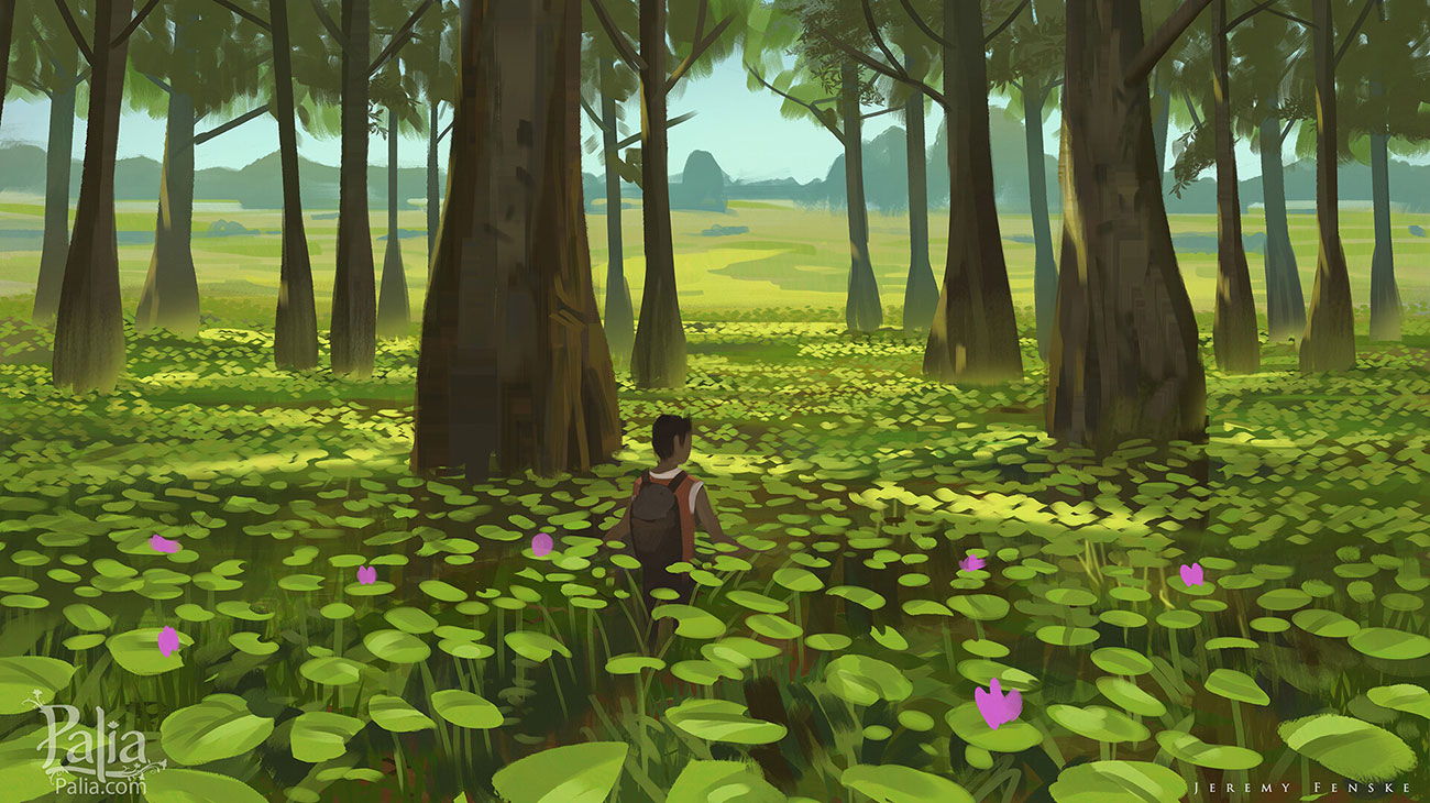 Ancient Forest Concept Art from Palia