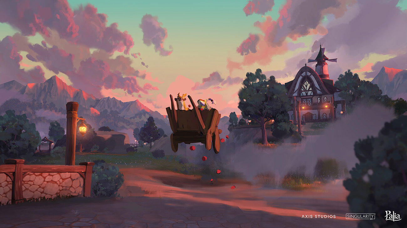 Keyframe: Entering Village Art from Palia