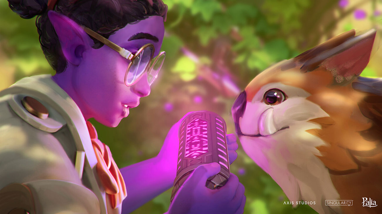 Keyframe: Jina and Chapaa Art from Palia