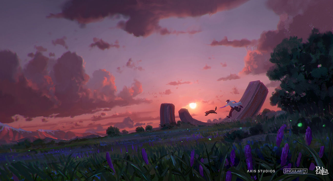 Keyframe: Running Art from Palia
