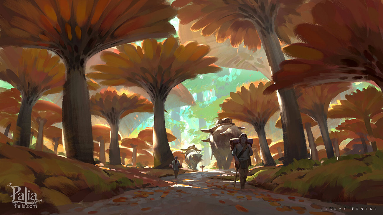 Trees Concept Art from Palia