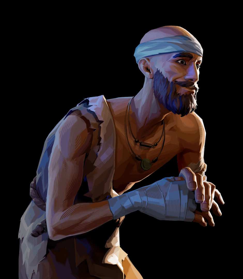 Moon Gatherer Concept Art from Prince of Persia: The Lost Crown