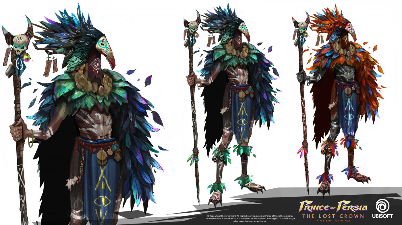 Shaman Art from Prince of Persia: The Lost Crown