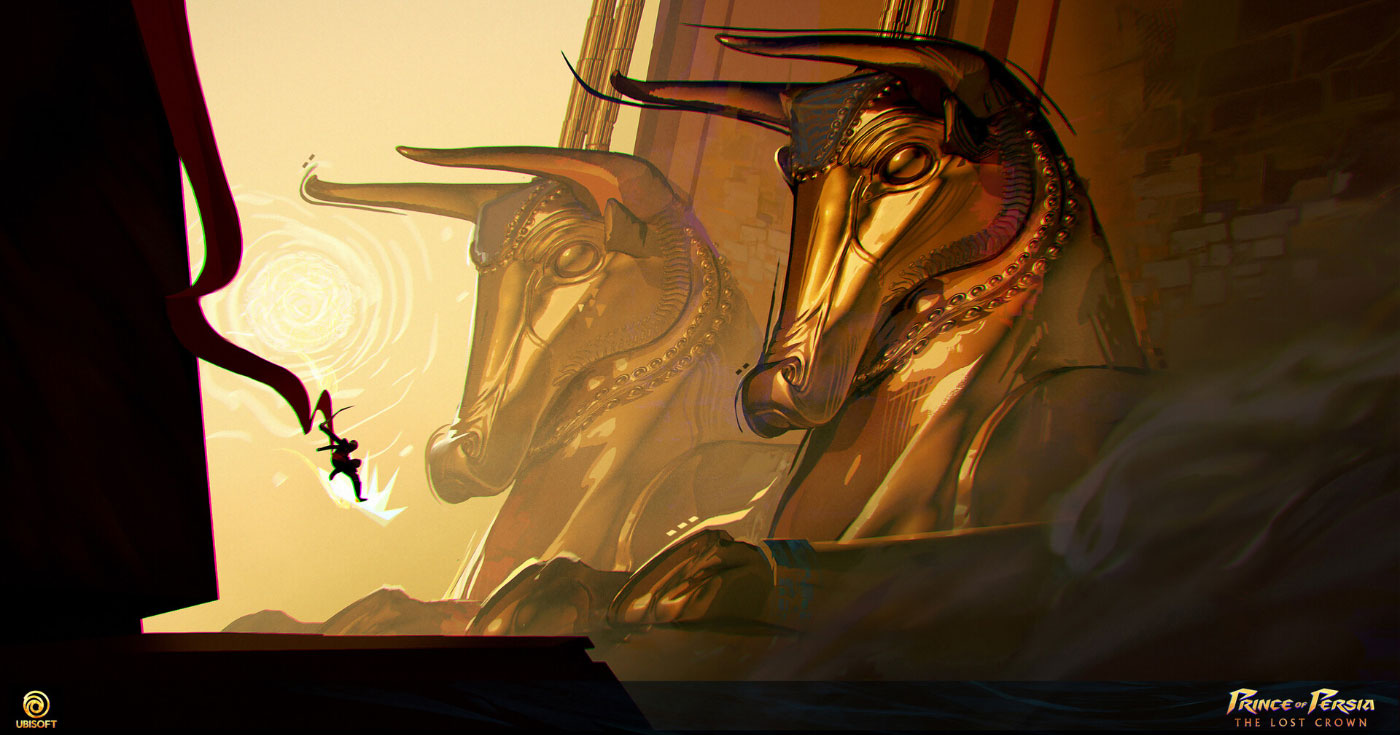 Taurus Gate Art from Prince of Persia: The Lost Crown