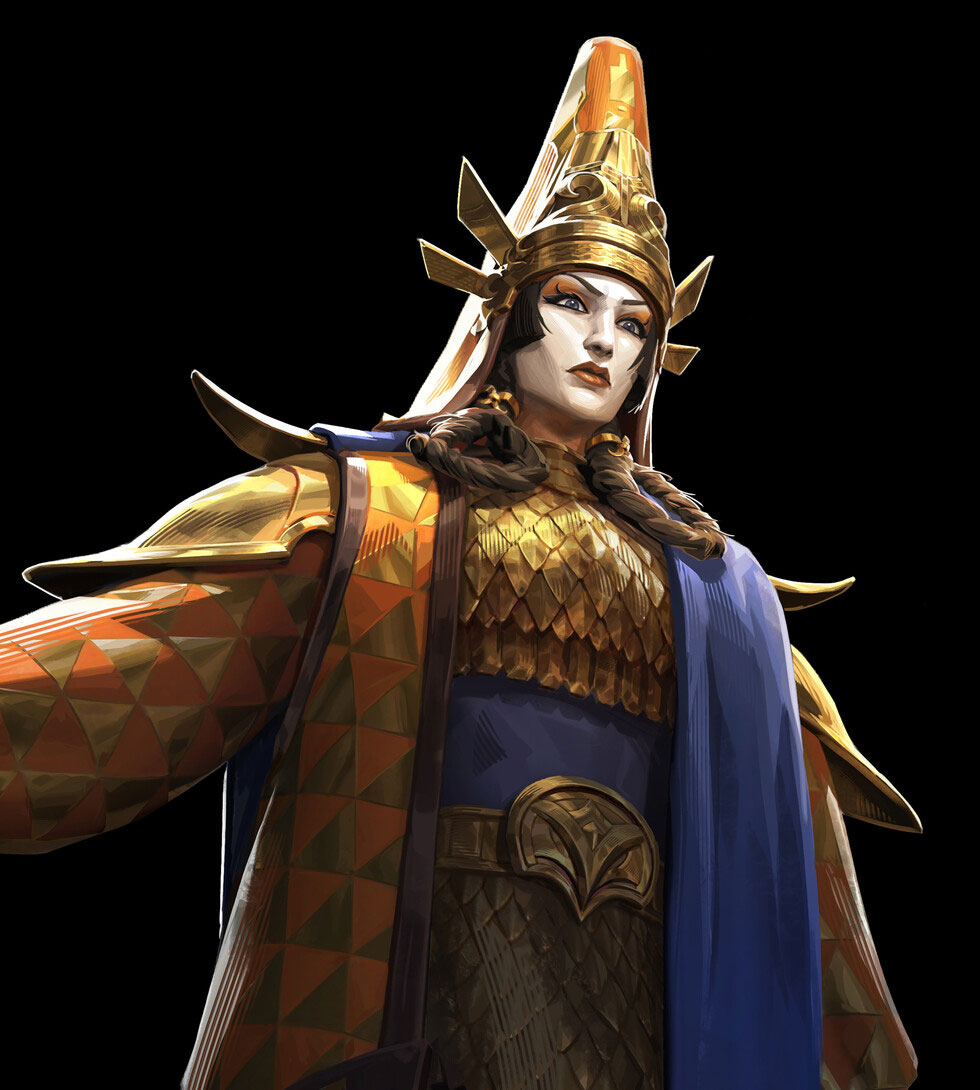Thomyris Concept Art from Prince of Persia: The Lost Crown