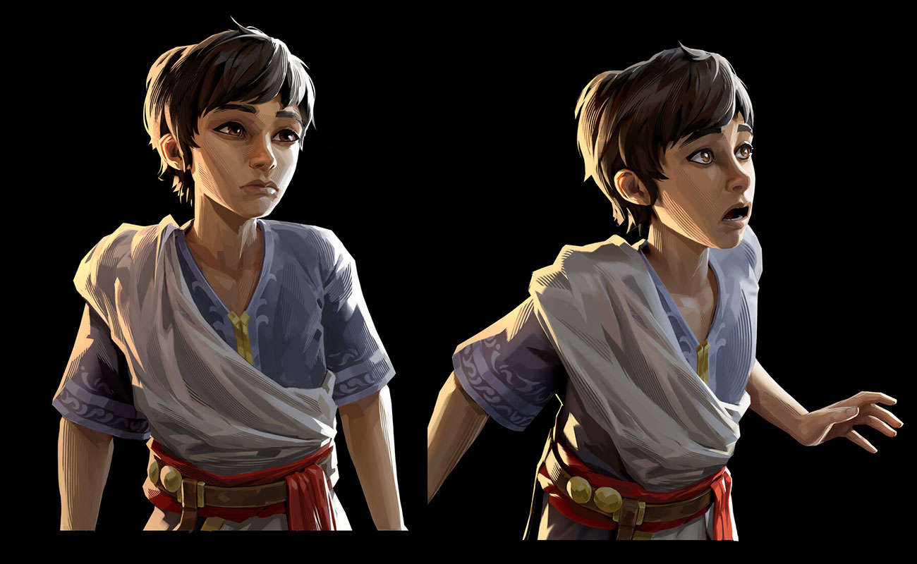 Varham (Child) Art from Prince of Persia: The Lost Crown