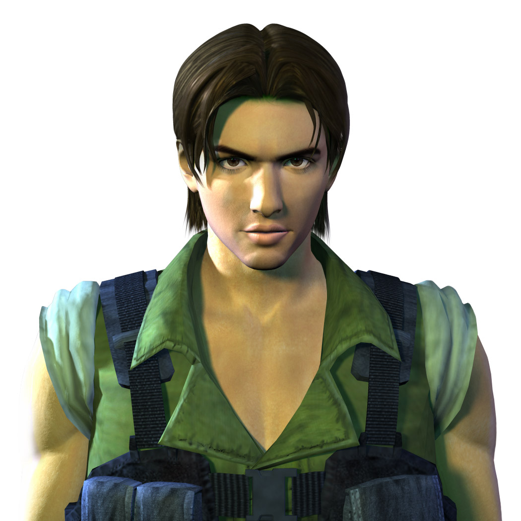 Carlos Oliveira Portrait Art from Resident Evil 3: Nemesis