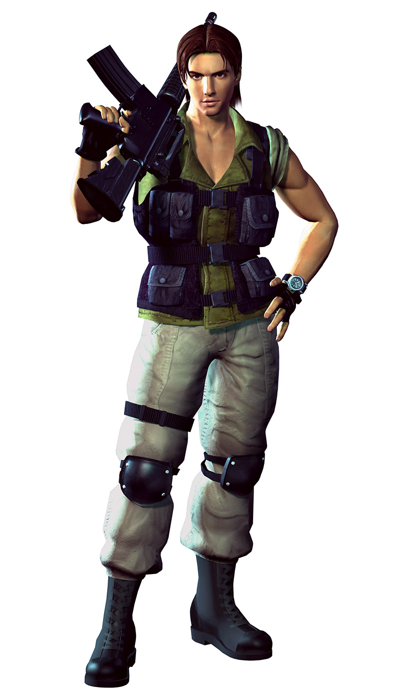 Carlos Oliveira Art from Resident Evil 3: Nemesis
