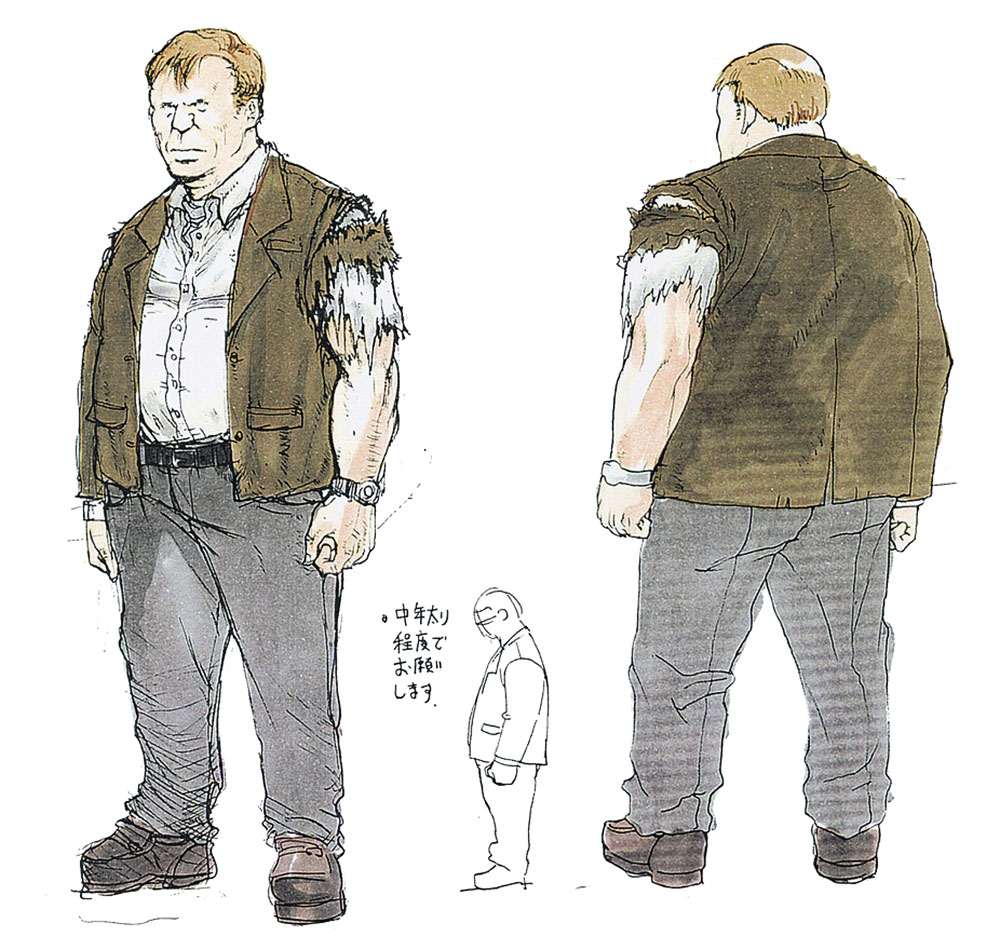 Dario Rosso Concept Art from Resident Evil 3: Nemesis