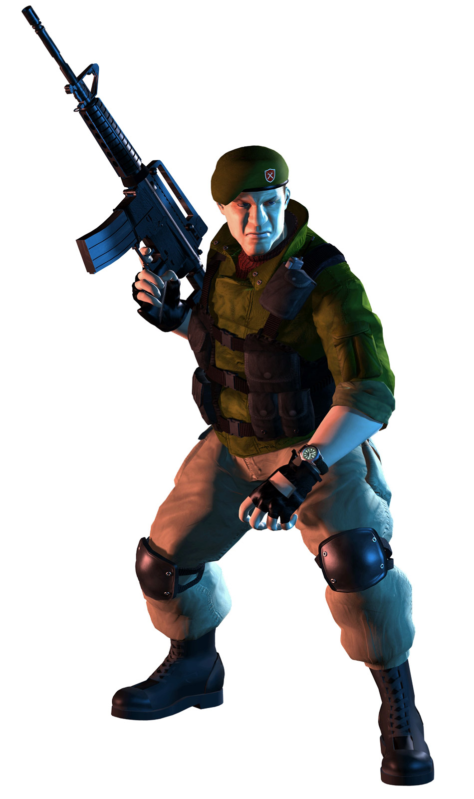 Mikhail Victor Artwork from Resident Evil 3: Nemesis
