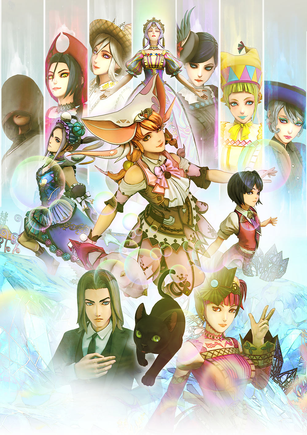 Ameya Aisling Story Art from SaGa: Emerald Beyond