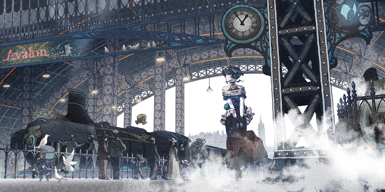Avalon Art from SaGa: Emerald Beyond