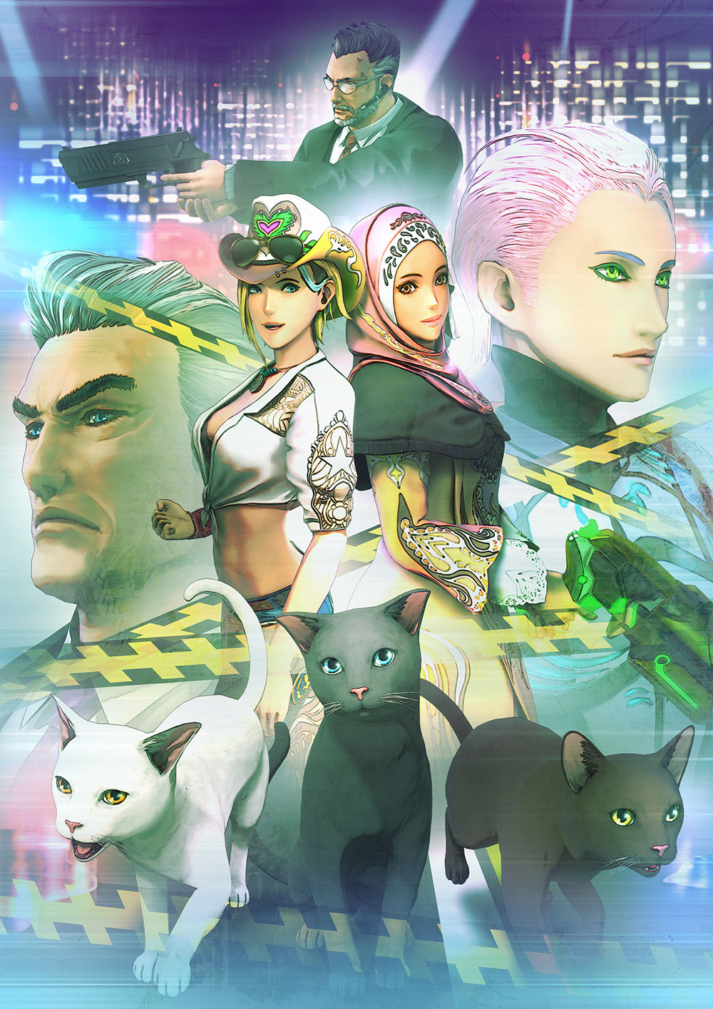 Bonnie and Formina Story Art from SaGa: Emerald Beyond