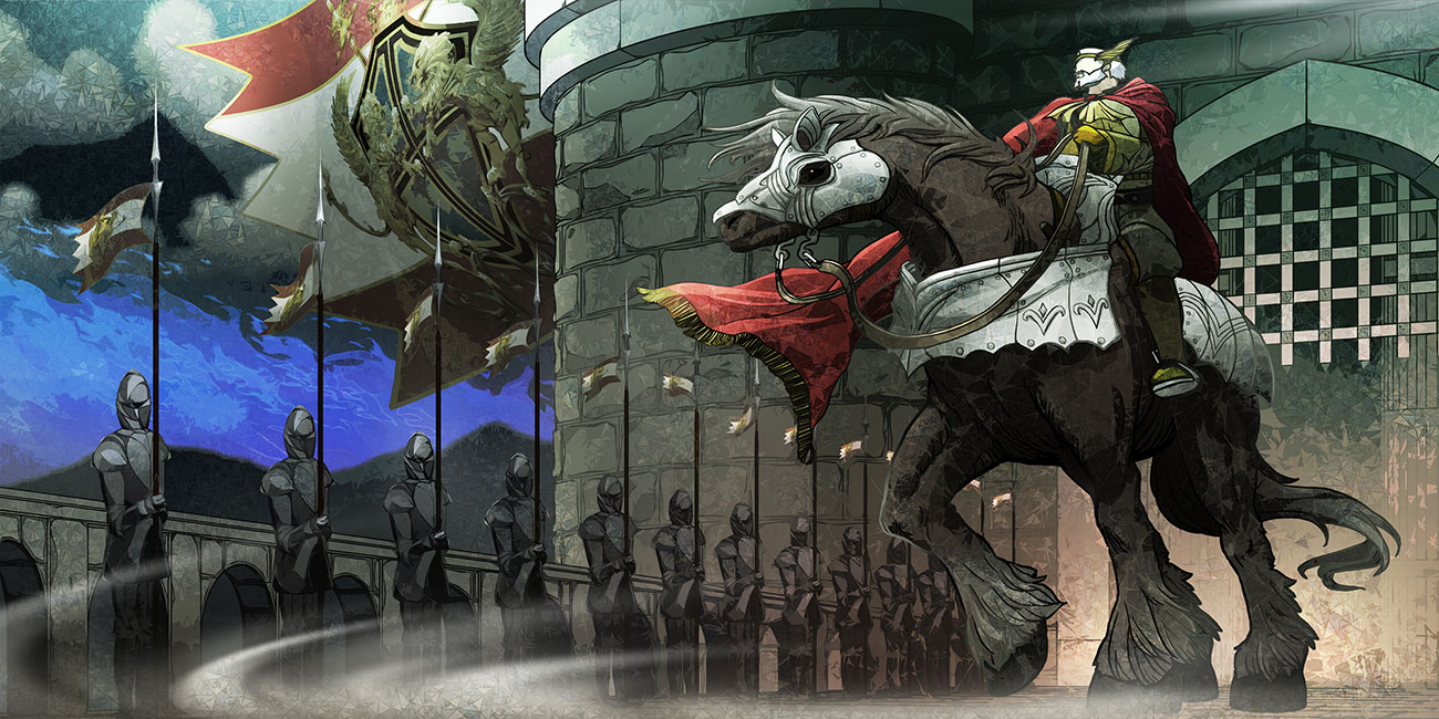 Brighthome Art from SaGa: Emerald Beyond