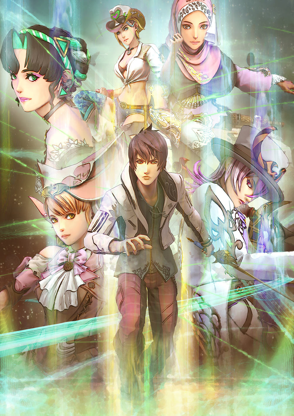 Key Art from SaGa: Emerald Beyond