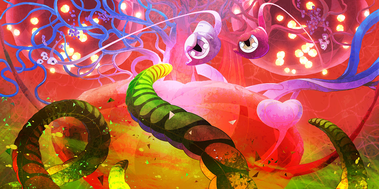 Kosmos Art from SaGa: Emerald Beyond