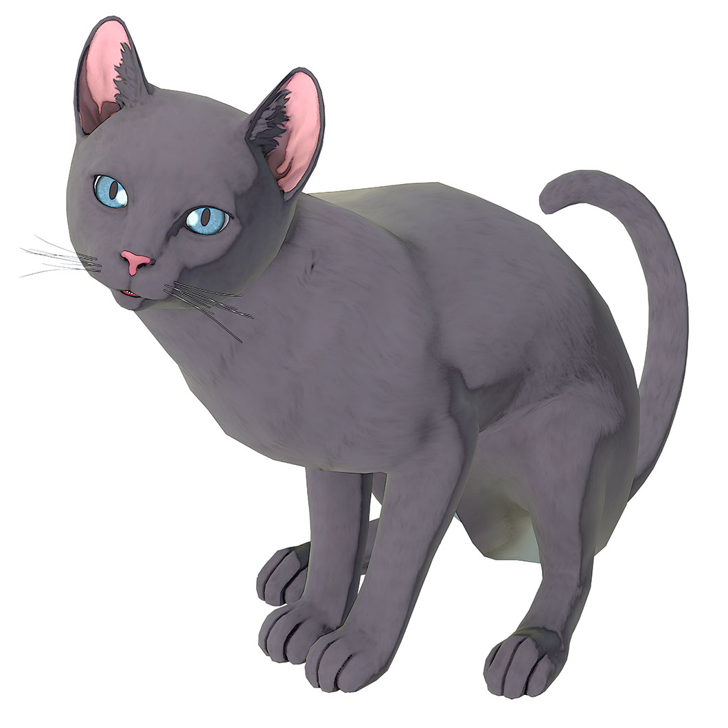 Purr Art from SaGa: Emerald Beyond