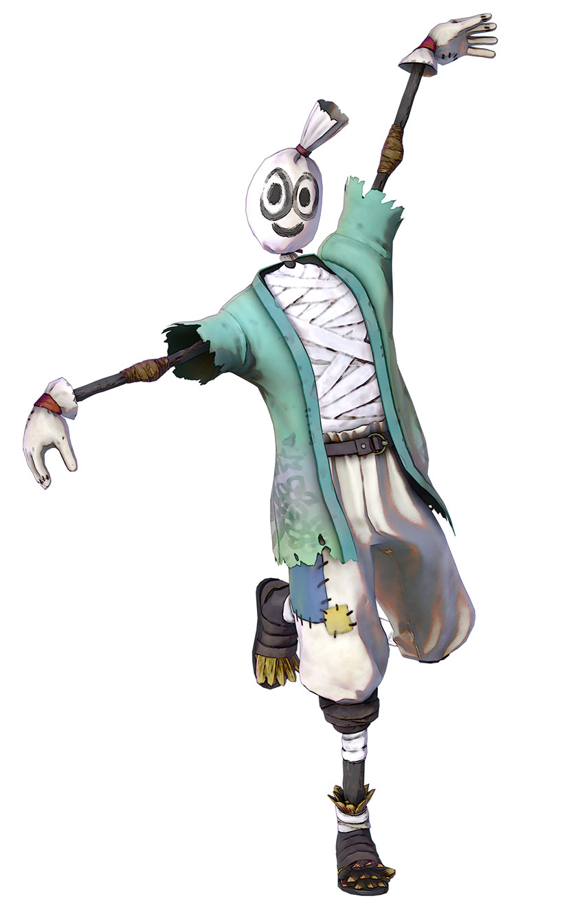 Scarecrow Art from SaGa: Emerald Beyond
