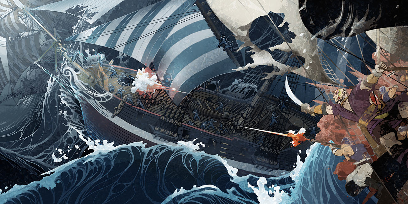 The Mare Nostrum Art from SaGa: Emerald Beyond