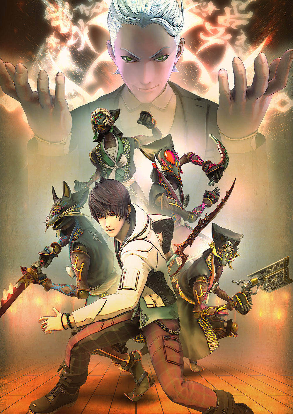 Tsunanori Mido Story Art from SaGa: Emerald Beyond