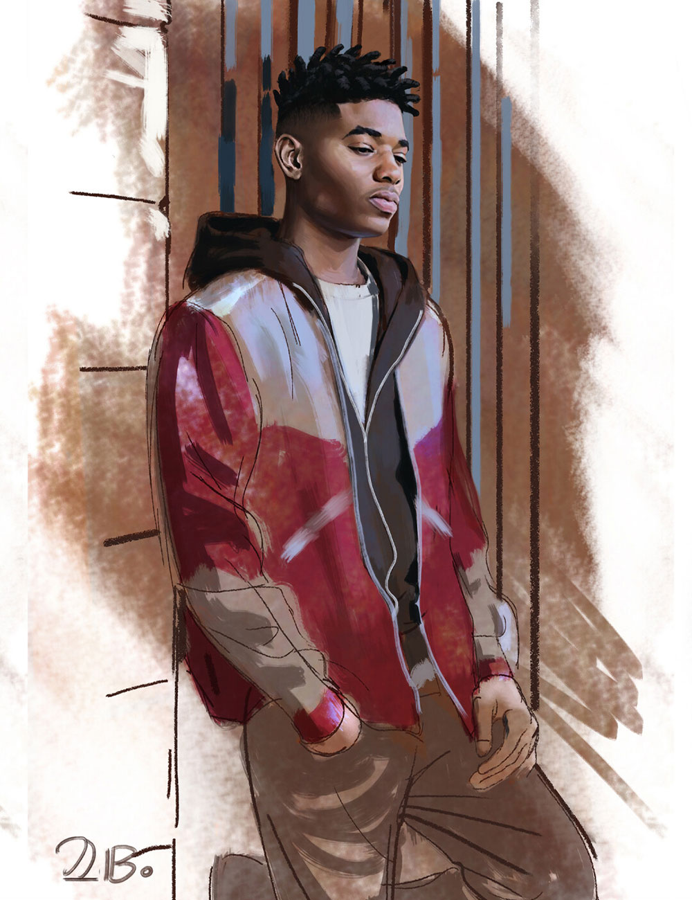 Miles Morales Concept Art from Spider-Man 2 (2023)