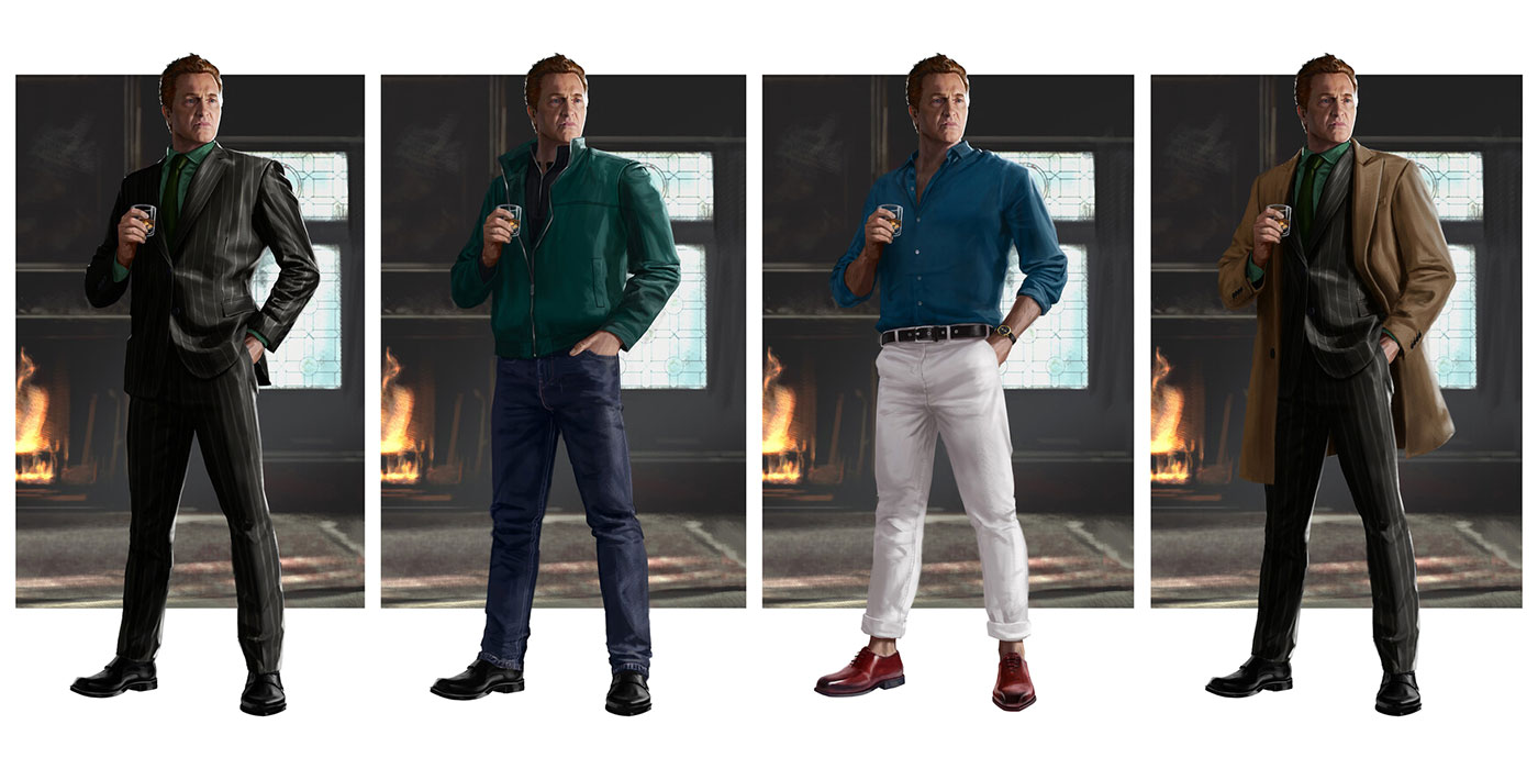 Norman Osborn Clothing Concepts from Spider-Man 2 (2023)