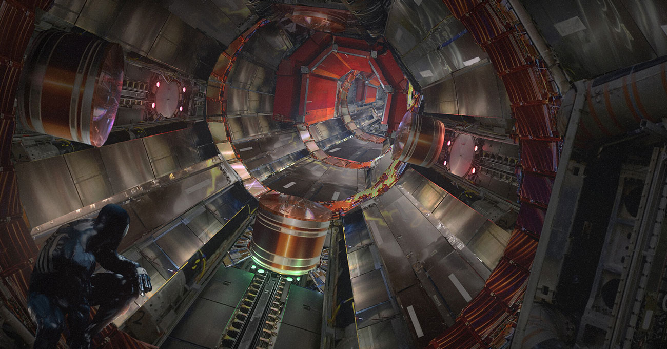 Particle Accelerator Interior Art from Spider-Man 2 (2023)