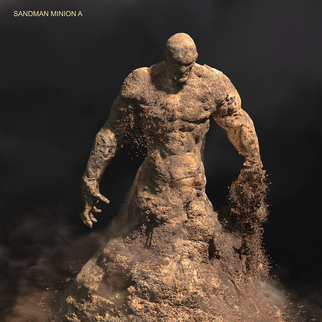 Sandman Minion Art from Spider-Man 2 (2023)