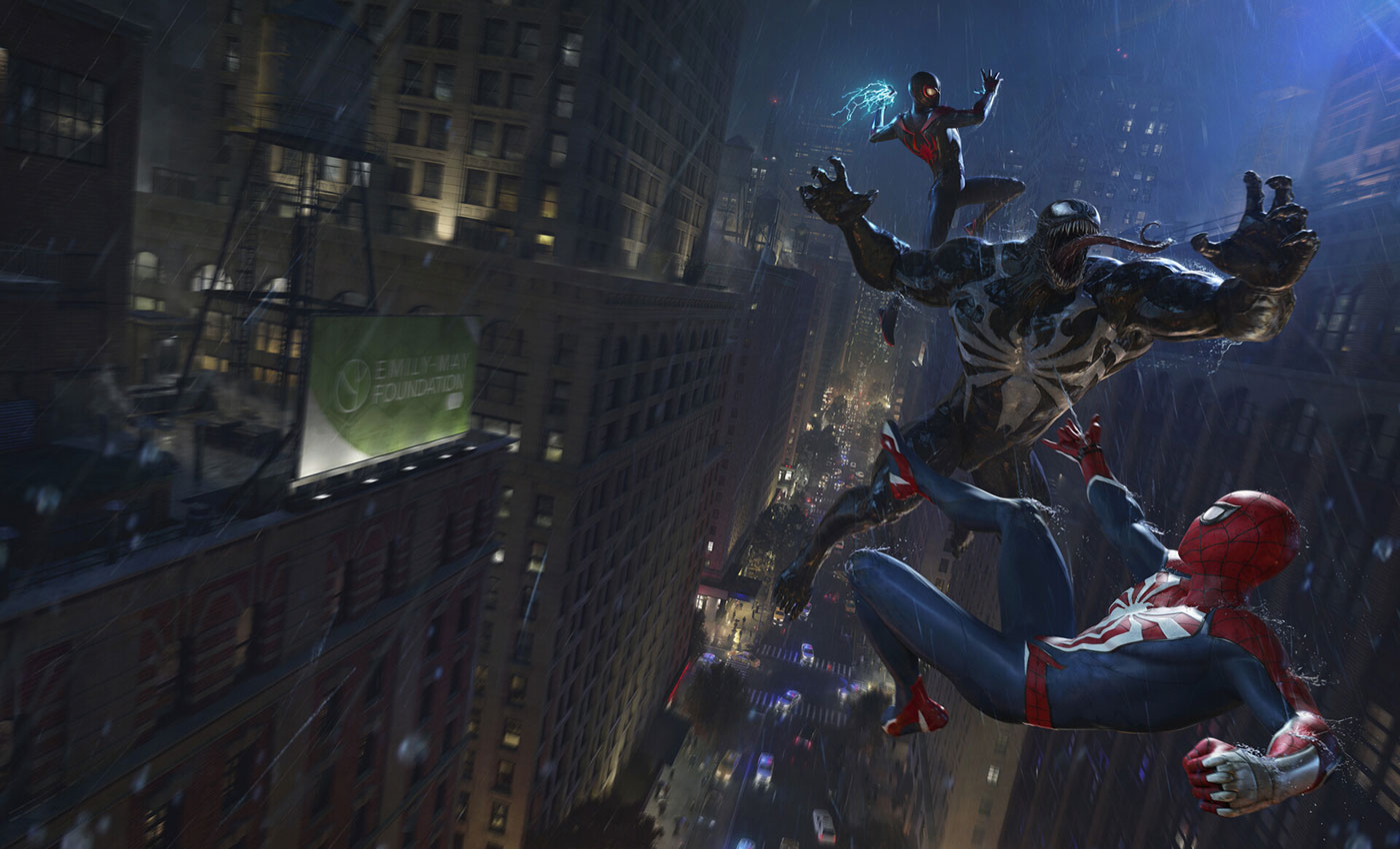 Steel Book Cover Art from Spider-Man 2 (2023)