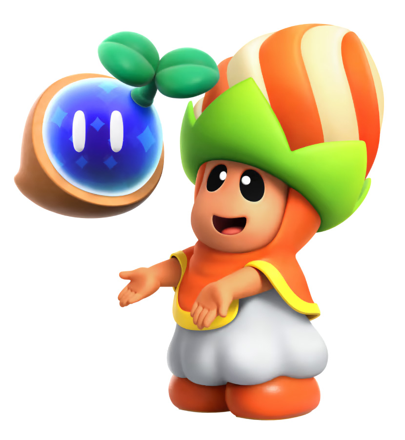 Poplin Art from Super Mario Bros. Wonder