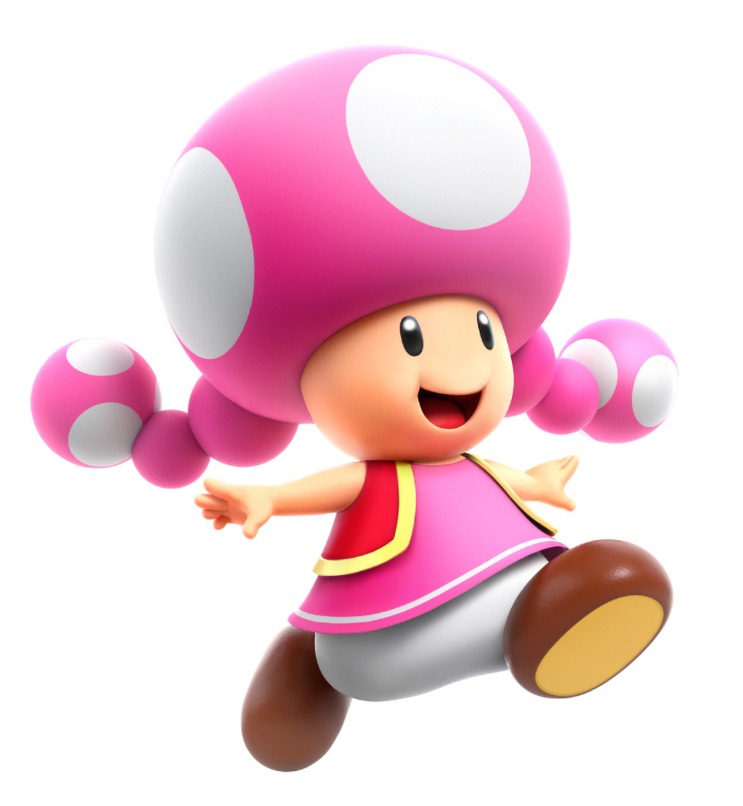 Toadette Art from Super Mario Bros. Wonder