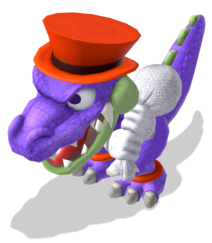 Croco Art from Super Mario RPG (Remake)