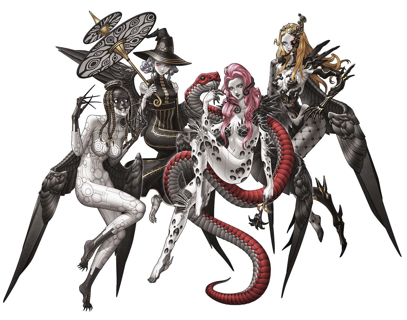 Qadistu Art from Shin Megami Tensei V: Vengeance