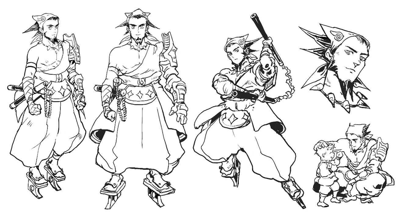 Brugaves Sketches from Sea of Stars