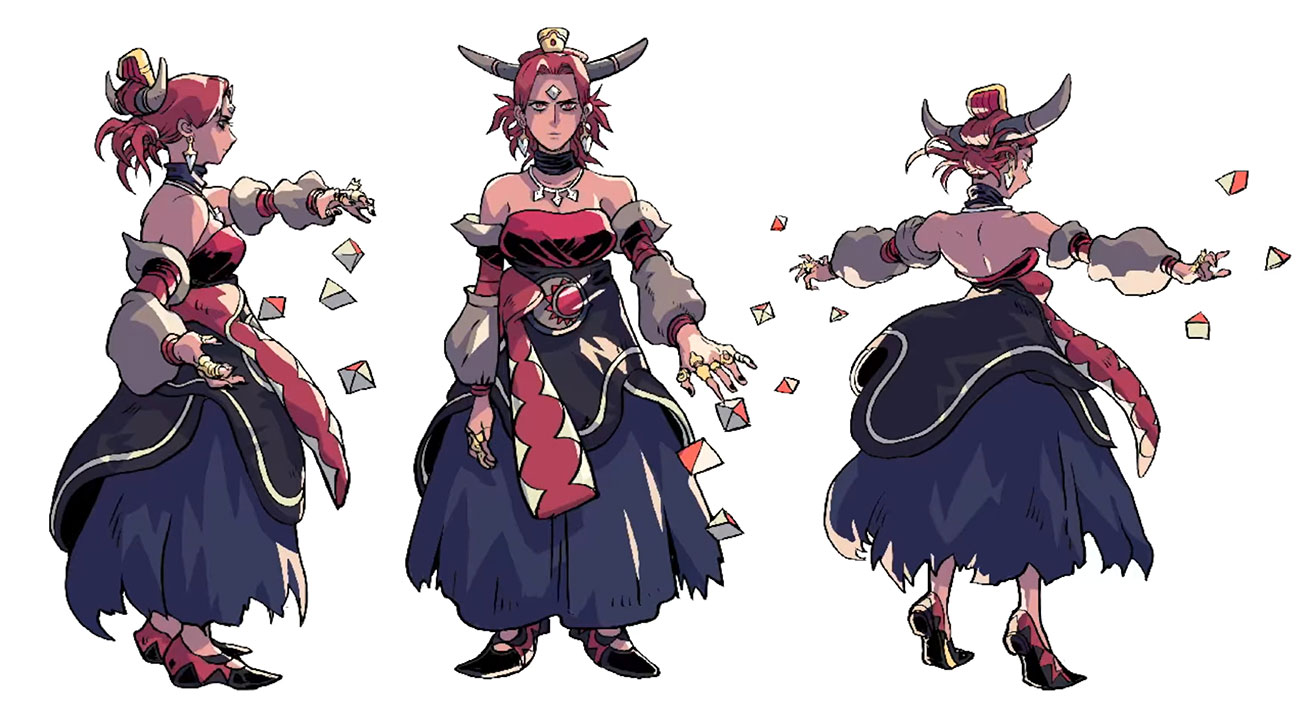 Erlina Concept Art from Sea of Stars