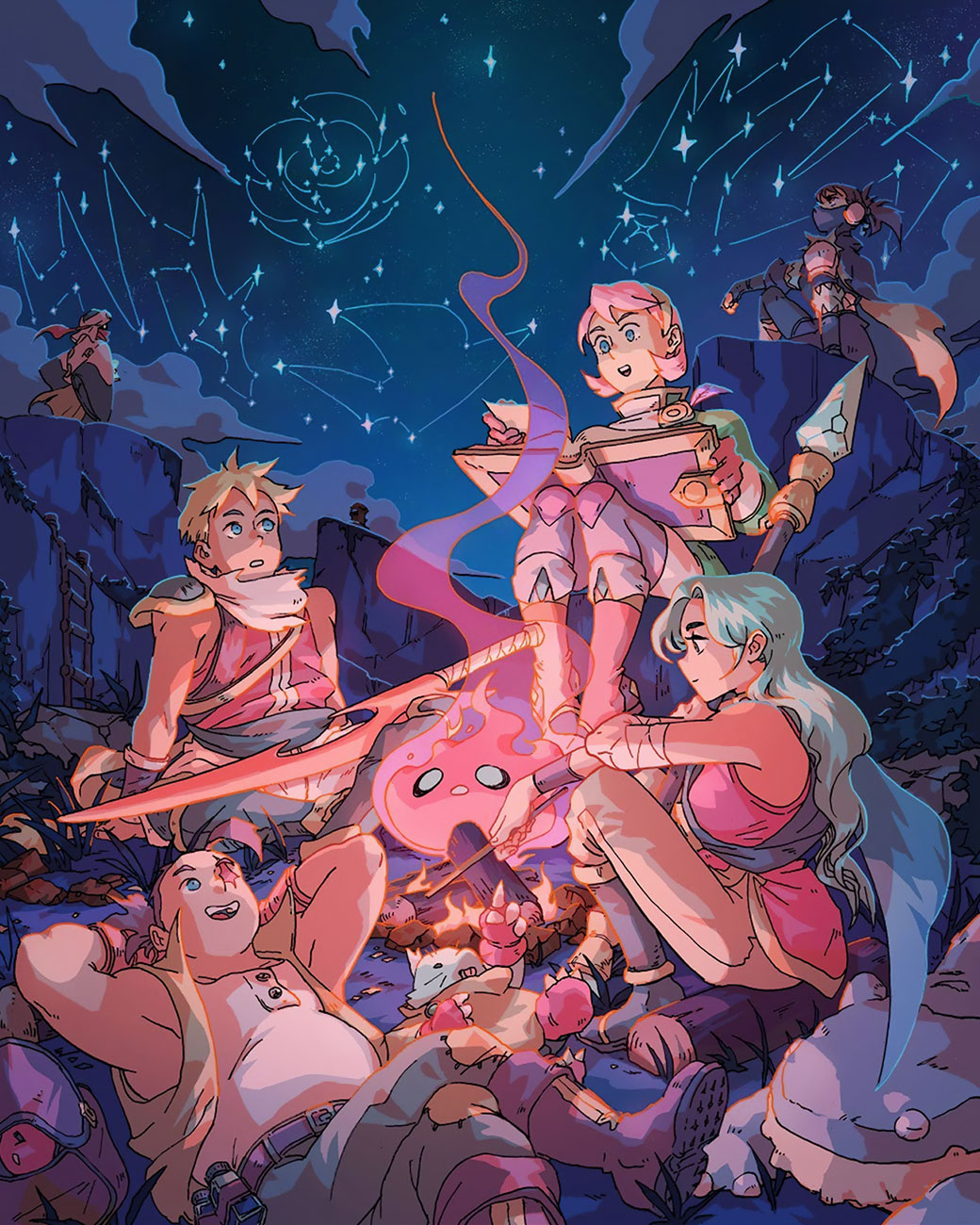 Famitsu Cover Art from Sea of Stars