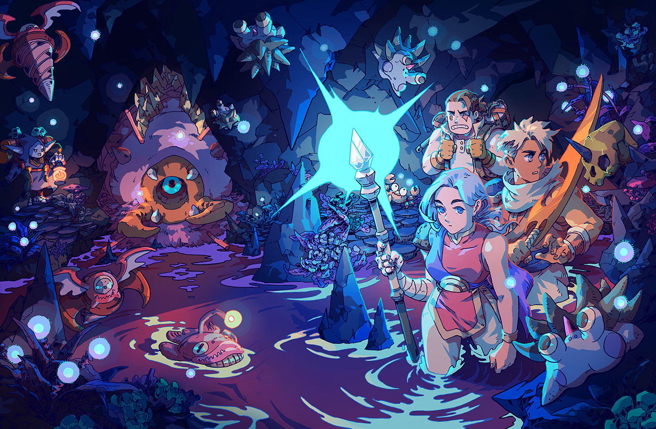 Game Informer Standard Cover Art from Sea of Stars