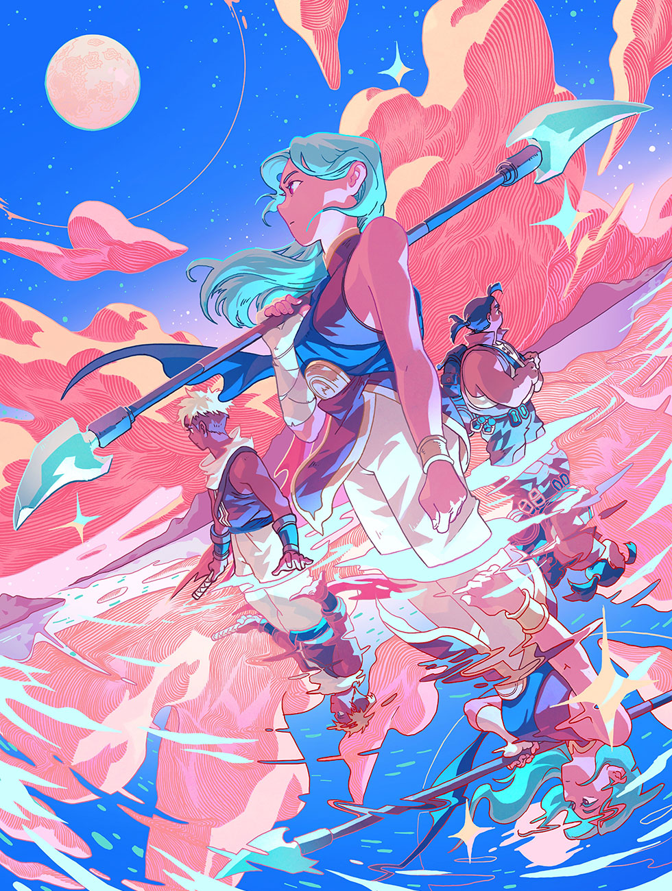 Pax Poster (Day) Art from Sea of Stars