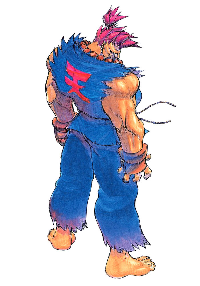Akuma Artwork from Super Street Fighter II Turbo
