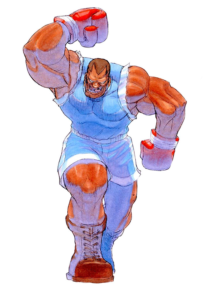 Balrog Artwork from Super Street Fighter II Turbo