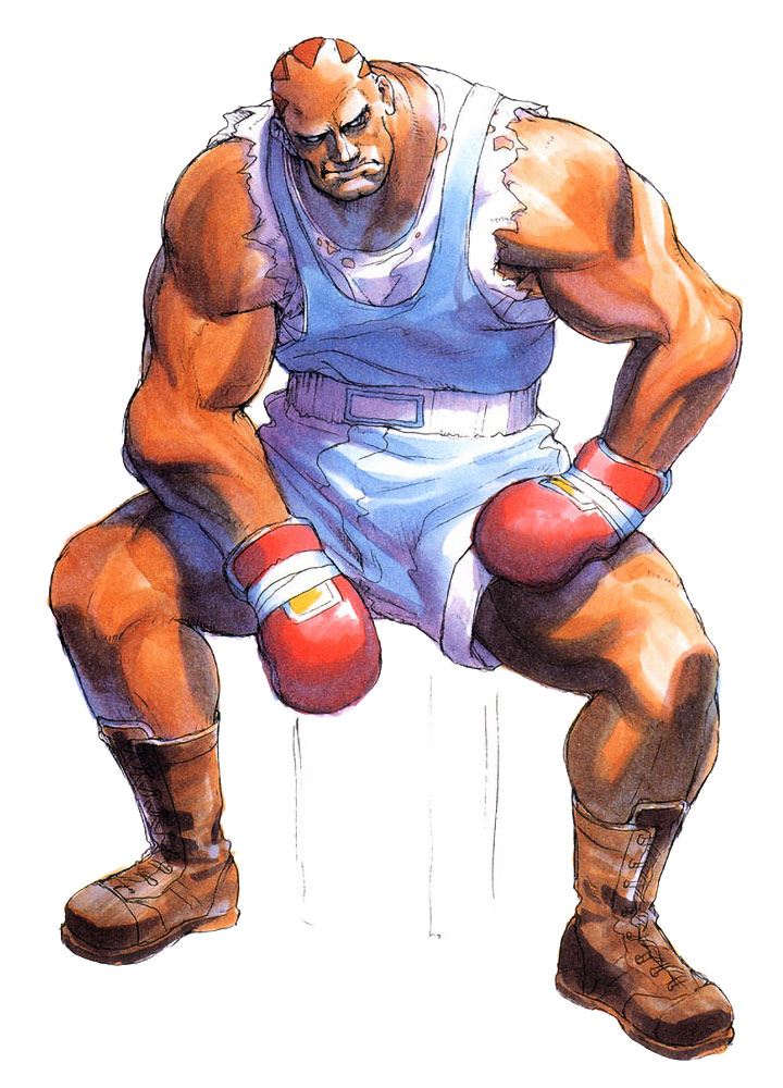 Balrog Art from Super Street Fighter II Turbo