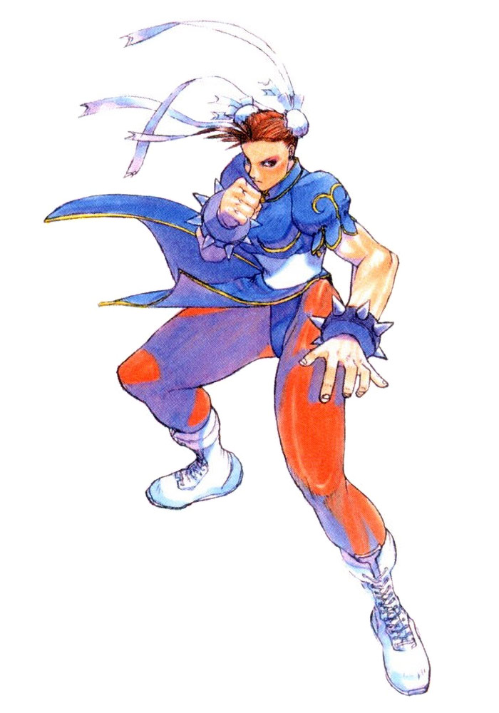 Chun-Li Artwork from Super Street Fighter II Turbo