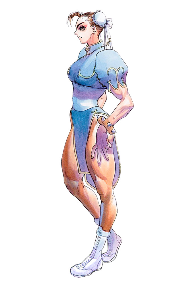 Chun-Li Art from Super Street Fighter II Turbo