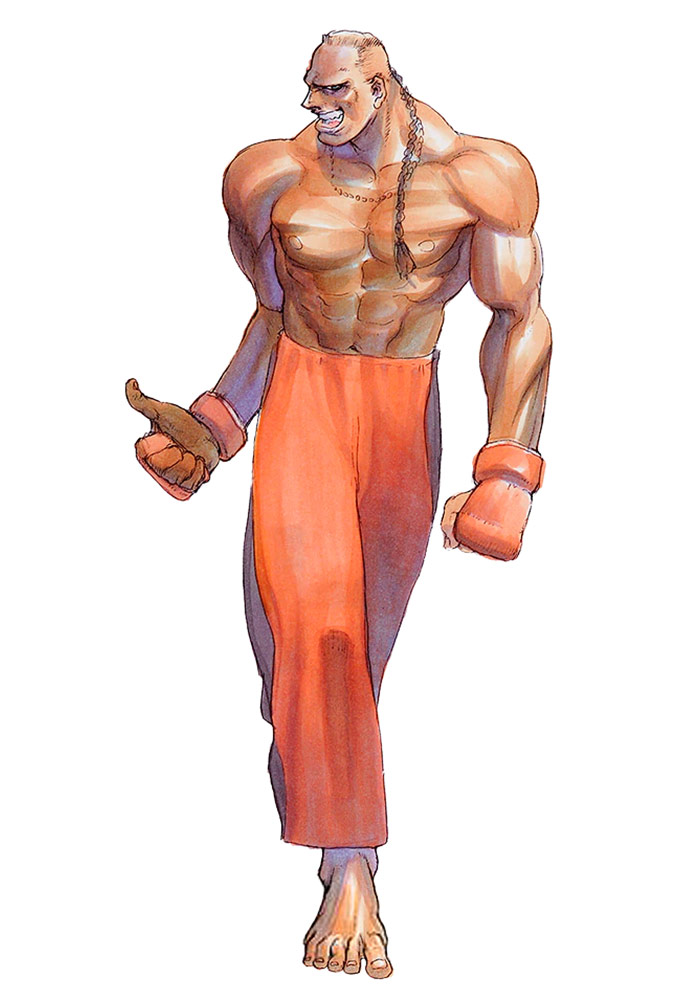 Dee Jay Art from Super Street Fighter II Turbo