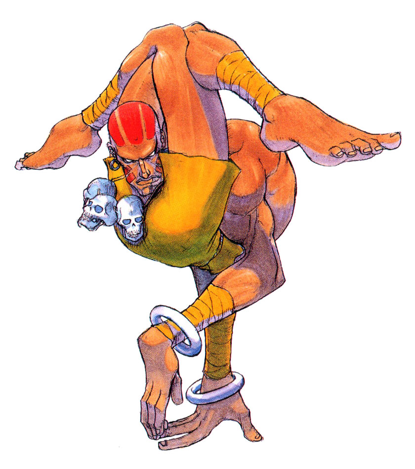 Dhalsim Artwork from Super Street Fighter II Turbo