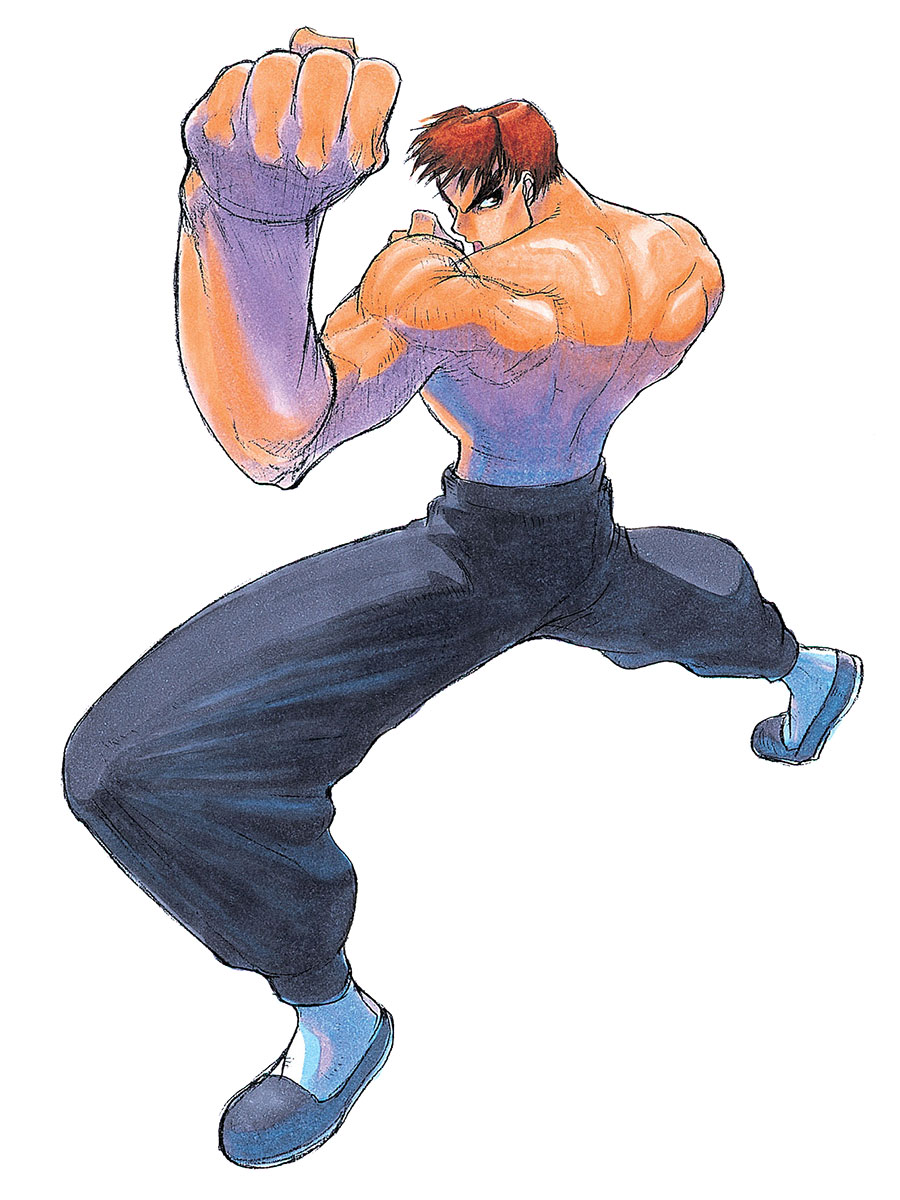 Fei Long Artwork from Super Street Fighter II Turbo