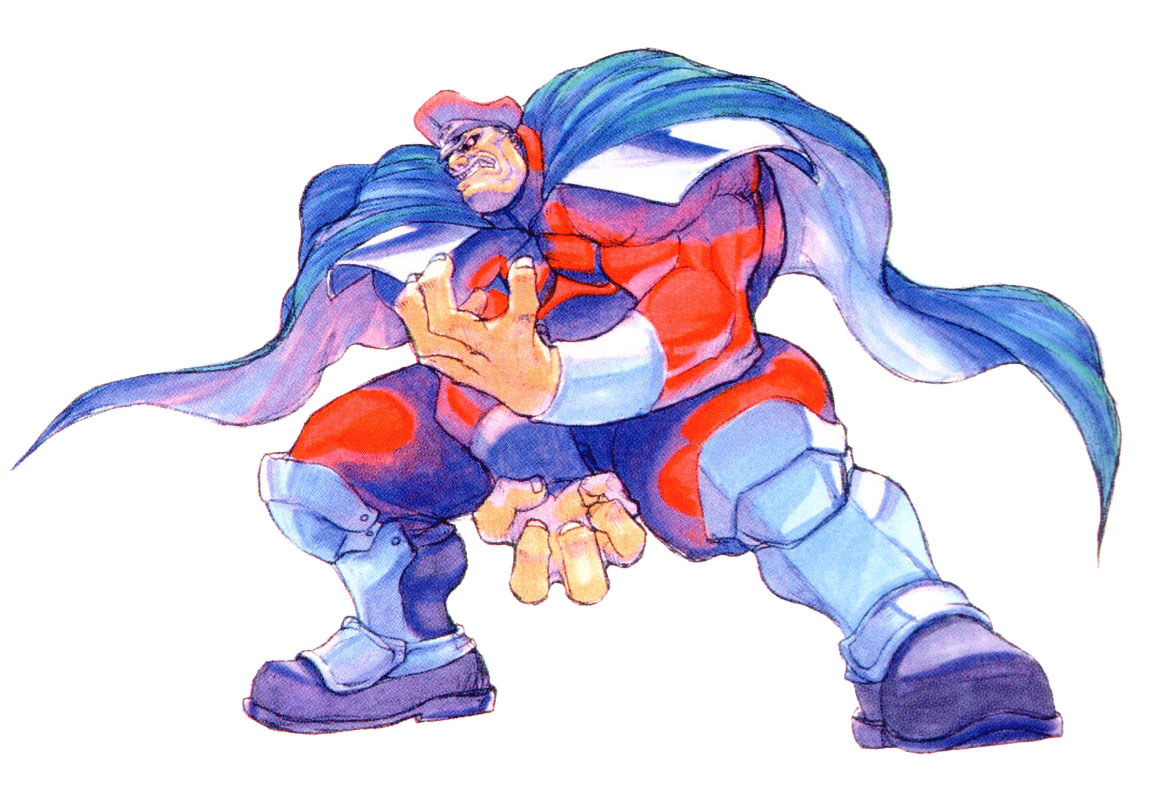 M. Bison Artwork from Super Street Fighter II Turbo