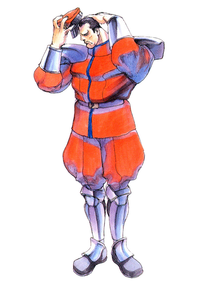 M. Bison Art from Super Street Fighter II Turbo