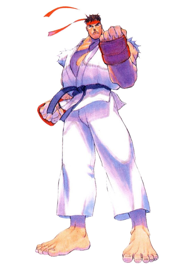 Ryu Artwork from Super Street Fighter II Turbo