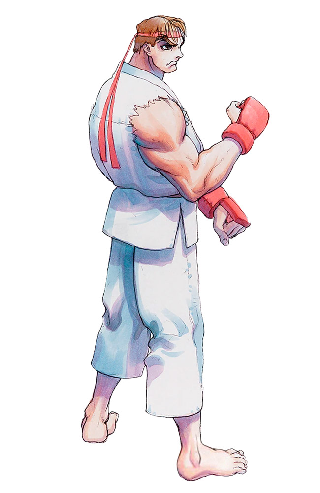Ryu Art from Super Street Fighter II Turbo
